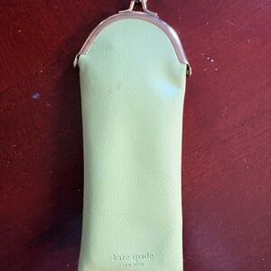 Kate Spade Green Eyeglass Pouch